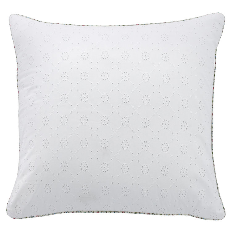 Modern Living Abigail Cotton Eyelet Decorative Pillow Wayfair